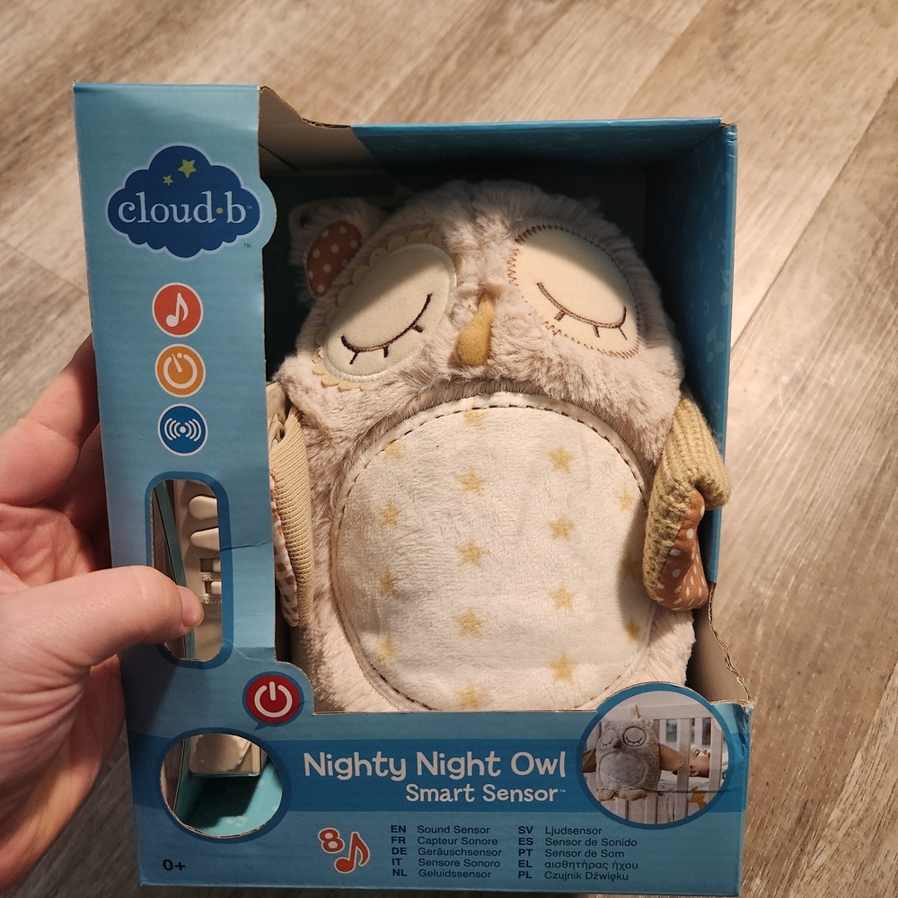 Cloud B Nighty Night Owl with Smart Sensor